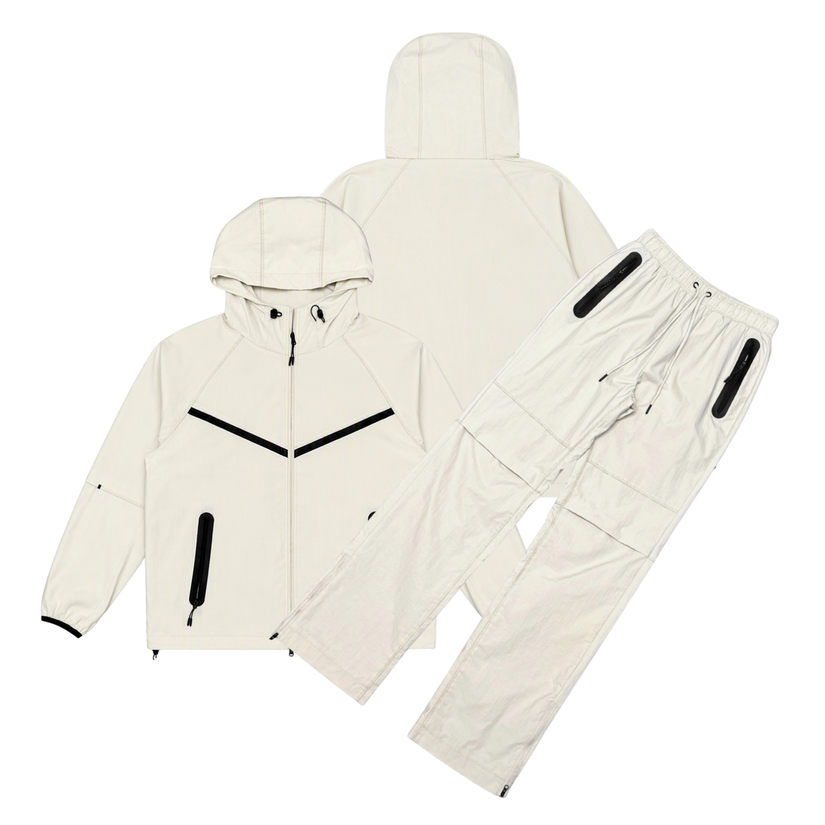 Civilized Men's Nylon Tech Tracksuit Set