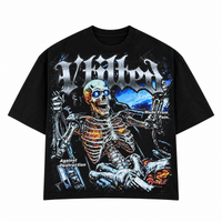 Vtilted Men's Destruction Graphic Tee - Jet Black