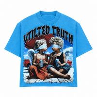 Vtilted Men's Truth Graphic Tee - Light Blue