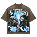 Vtilted Men's Galaxy Graphic Tee - Brown Wash