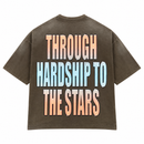 Vtilted Men's Galaxy Graphic Tee - Brown Wash