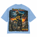 Vtilted Men's Offroad Graphic Tee - Blue Wash
