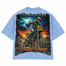 Vtilted Men's Offroad Graphic Tee - Blue Wash