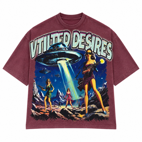 Vtilted Men's 1-800 Graphic Tee - Berry