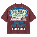 Vtilted Men's 1-800 Graphic Tee - Berry