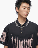 VALABASAS "Back In 83" Black Polo Shirt