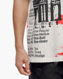 VALABASAS Narcissist White Tee