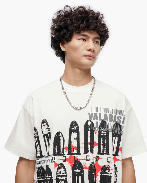 VALABASAS Narcissist White Tee