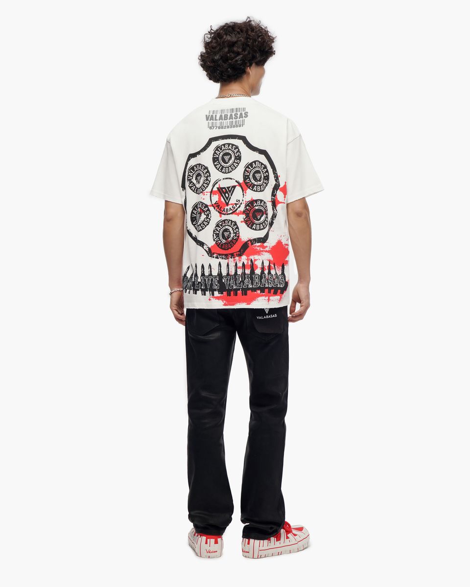 VALABASAS Narcissist White Tee