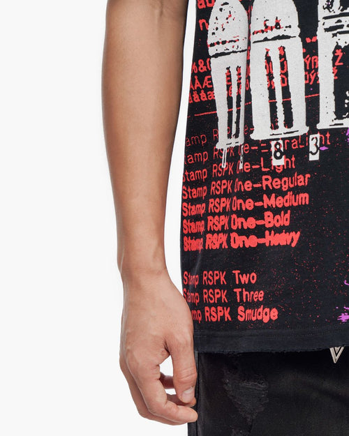 VALABASAS Narcissist Black Tee