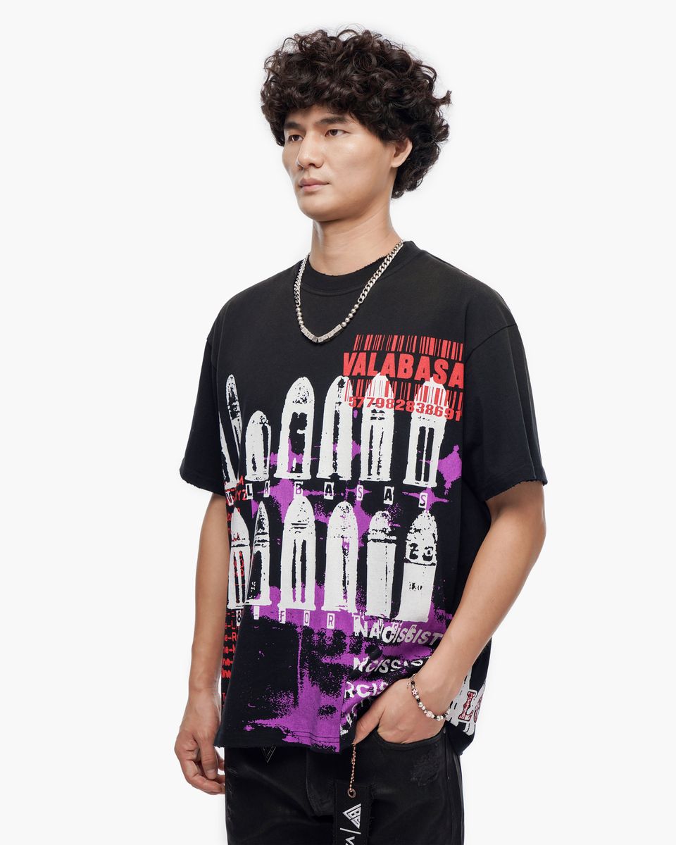 VALABASAS Narcissist Black Tee