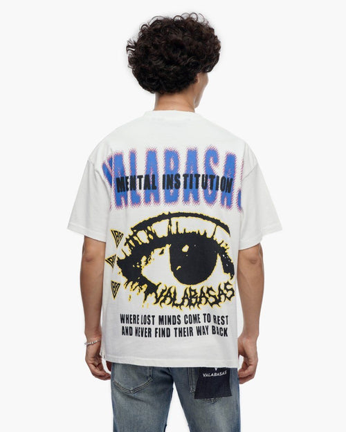 VALABASAS Cloned White Tee in White