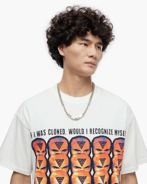 VALABASAS Cloned White Tee in White