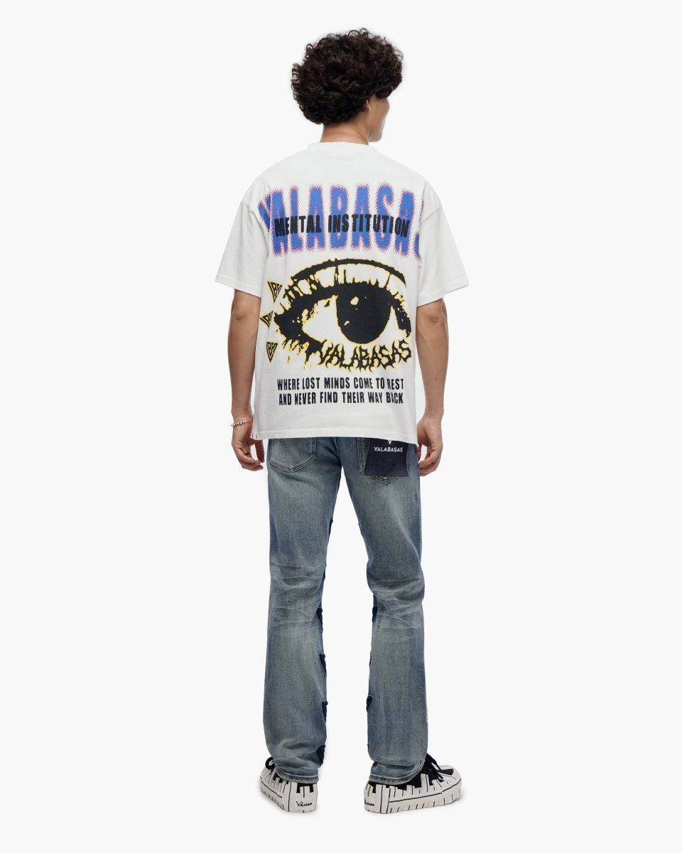VALABASAS Cloned White Tee in White