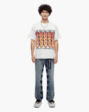 VALABASAS Cloned White Tee in White