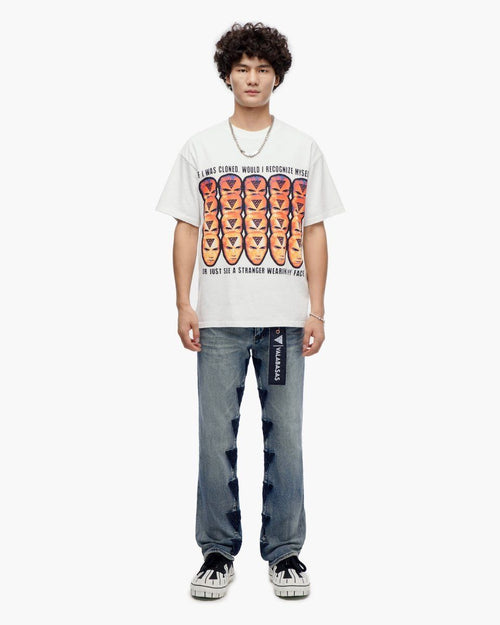VALABASAS Cloned White Tee in White