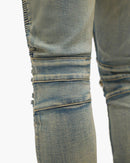 VALABASAS Mr. Biker Vintage Wash Skinny Jeans