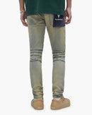 VALABASAS Mr. Biker Vintage Wash Skinny Jeans