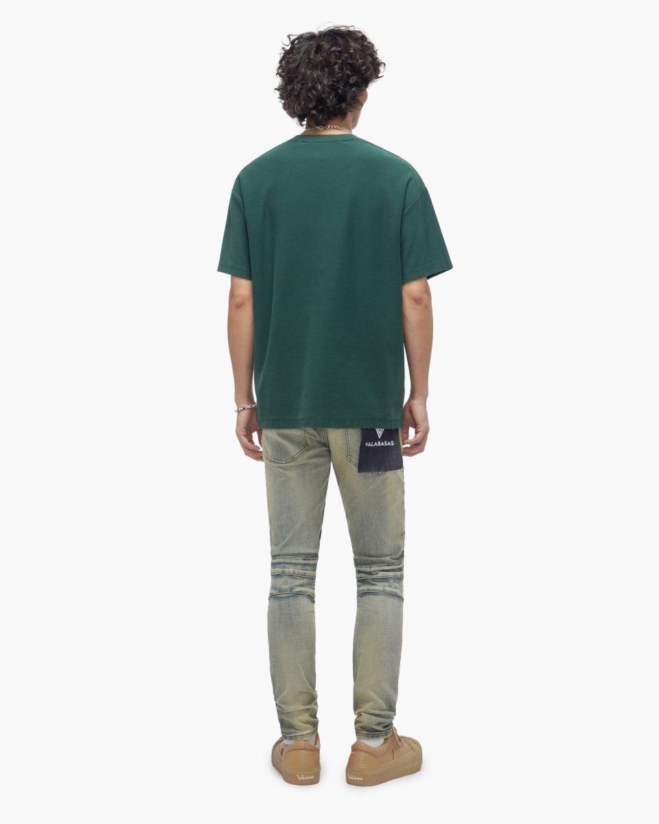 VALABASAS Mr. Biker Vintage Wash Skinny Jeans