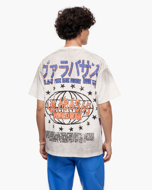 VALABASAS Punk Fest White Tee