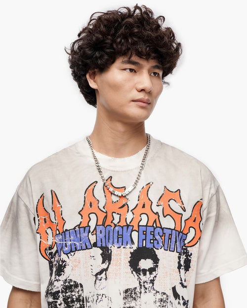 VALABASAS Punk Fest White Tee