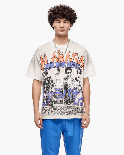 VALABASAS Punk Fest White Tee