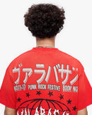 VALABASAS Punk Fest Red Tee