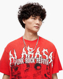 VALABASAS Punk Fest Red Tee