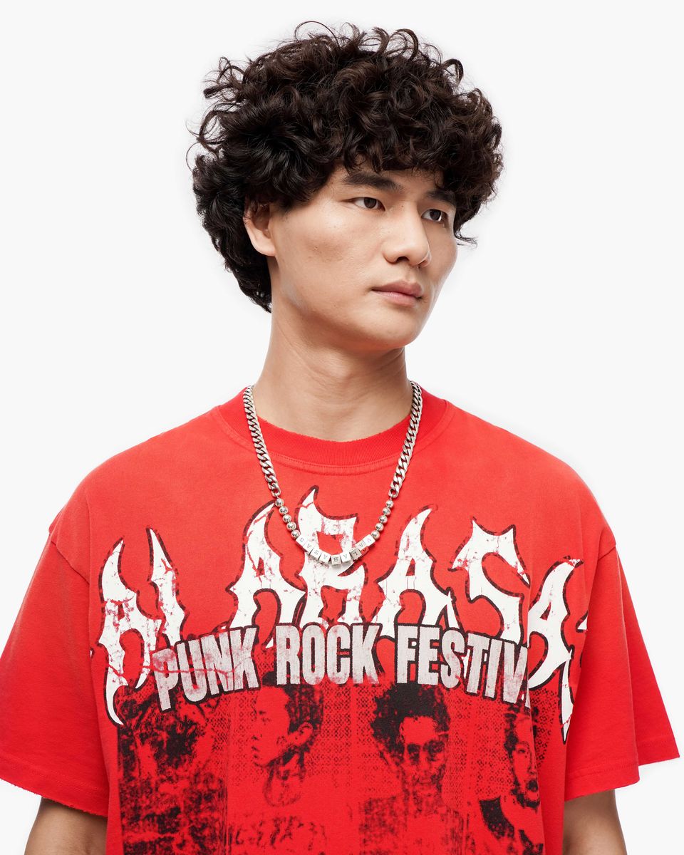 VALABASAS Punk Fest Red Tee