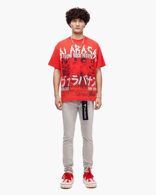 VALABASAS Punk Fest Red Tee