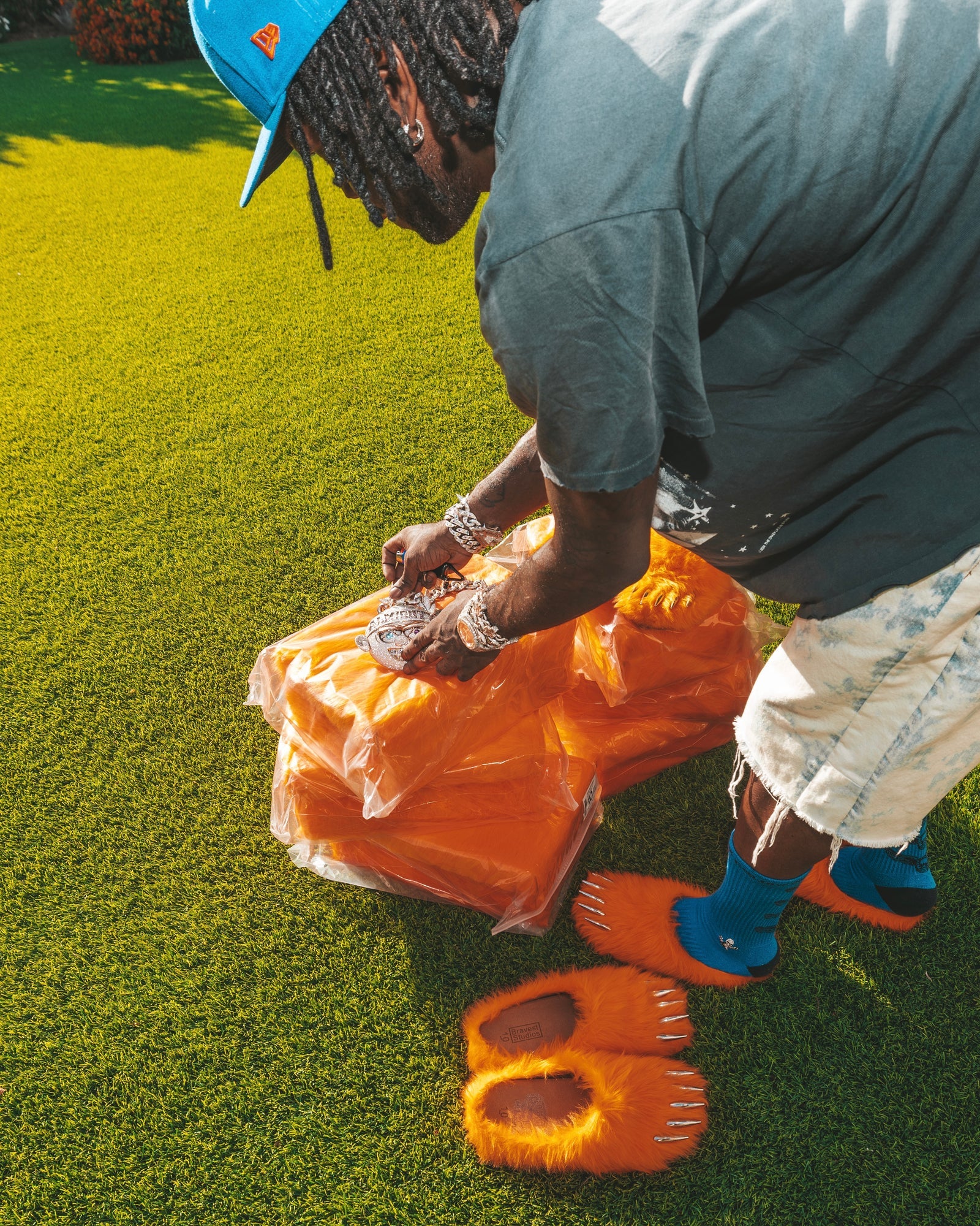 Bravest Studio Chief Keef Glorange Bear Claws