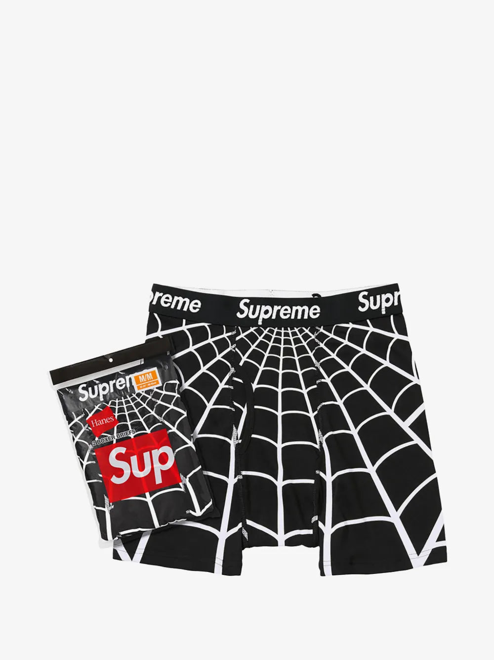 Supreme / Hanes Spider Web Boxer Briefs (2 Pack)