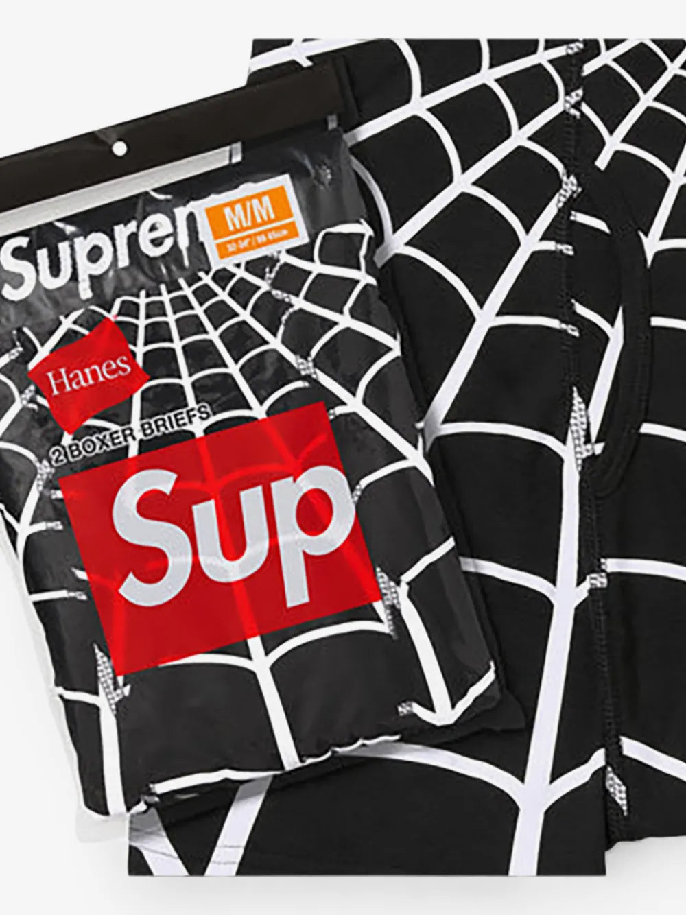 Supreme / Hanes Spider Web Boxer Briefs (2 Pack)