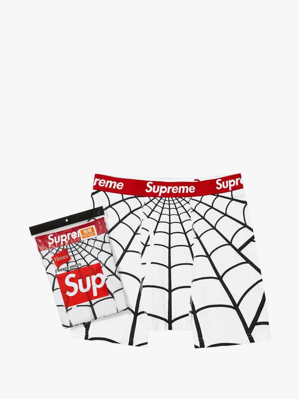 Supreme / Hanes Spider Web Boxer Briefs (2 Pack)