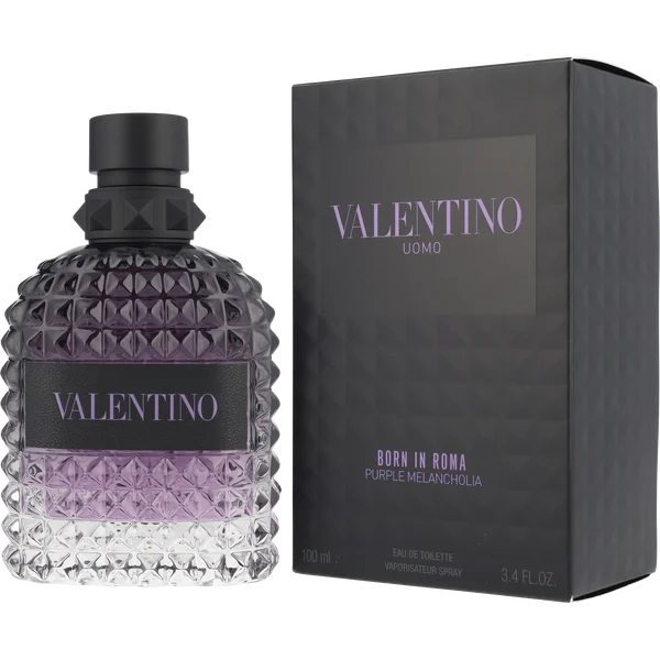 Valentino Uomo Born in Roma Purple Melancholia Eau de Toilette - 3.4 oz