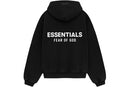 Fear of God Kids Essentials Fleece Hoodie - Black / White