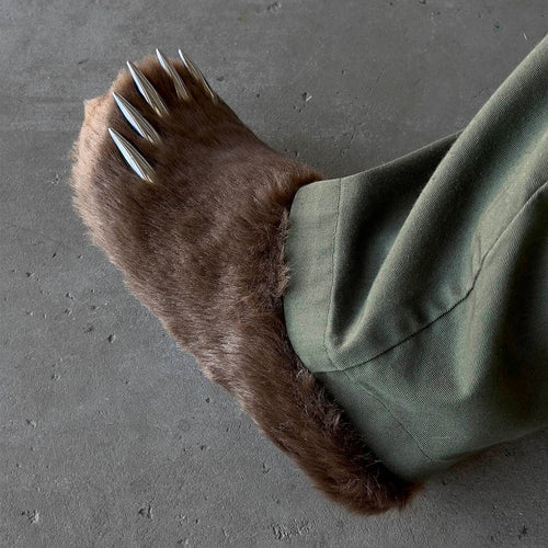 Bravest Studio Brown Bear Claw Mules