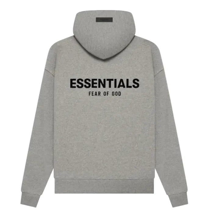 Fear of God Kids Essentials Fleece Hoodie - Dark Oatmeal