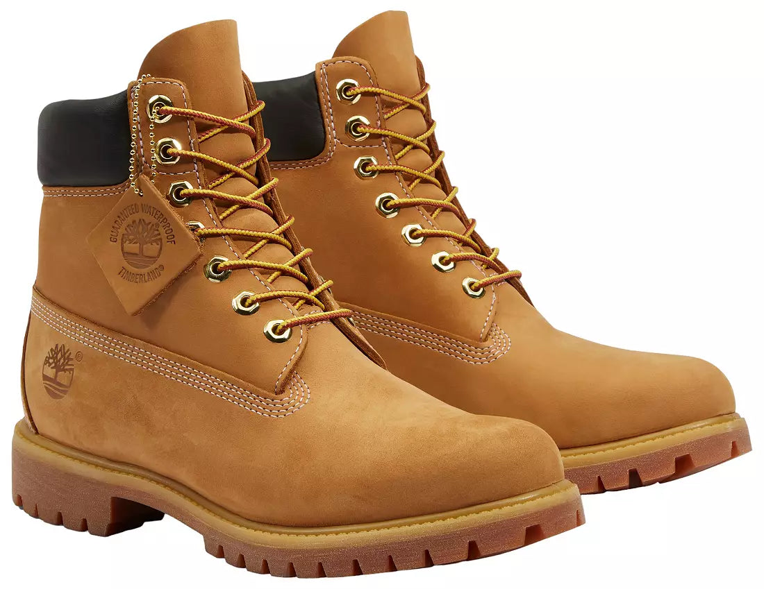 Timberland Premium 6-Inch Waterproof Boots - Wheat Nubuck