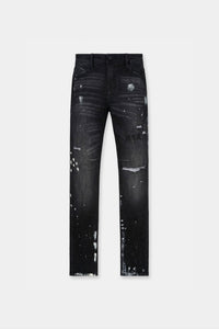 RTA Clayton Jean – Distressed Charcoal Paint