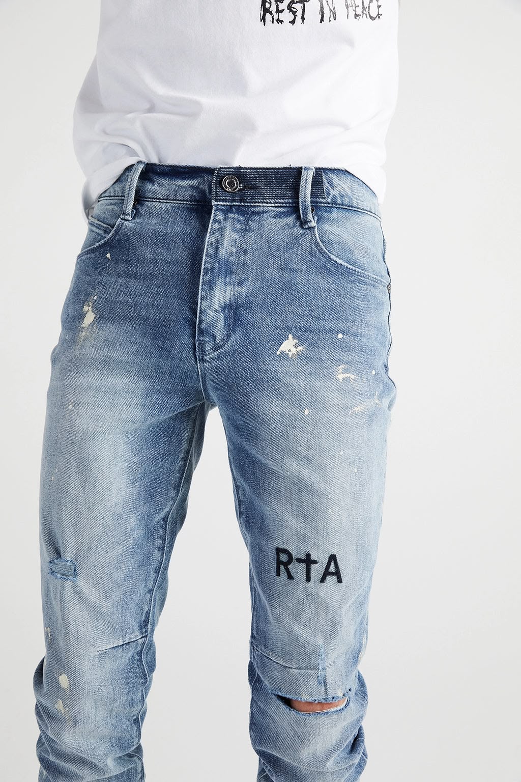 RTA Clayton Jean – Distressed White