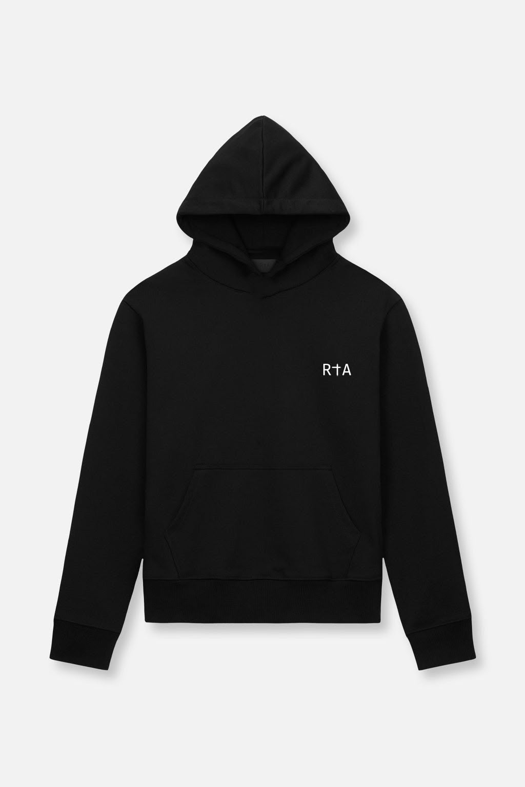 RTA Dion Hoodie – Black White Cross