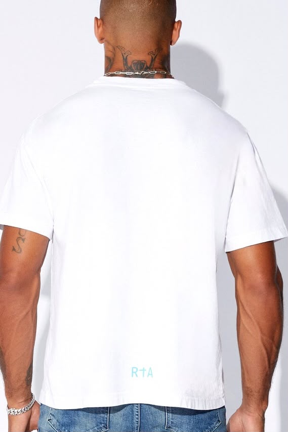 RTA Liam S/S Tee – Blue Front Logo