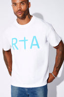 RTA Liam S/S Tee – Blue Front Logo