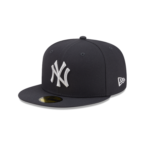 New Era 59FIFTY New York Yankees Color Basic Fitted Hat - Anthracite / White