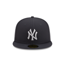 New Era 59FIFTY New York Yankees Color Basic Fitted Hat - Anthracite / White