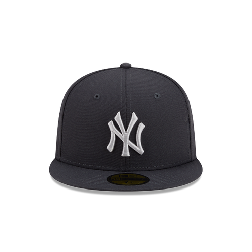 New Era 59FIFTY New York Yankees Color Basic Fitted Hat - Anthracite / White