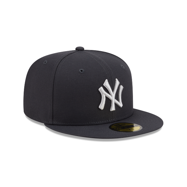 New Era 59FIFTY New York Yankees Color Basic Fitted Hat - Anthracite / White