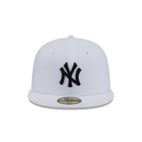 New Era 59FIFTY New York Yankees Color Basic Fitted Hat - White / Black