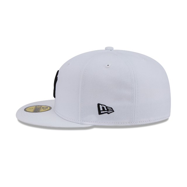 New Era 59FIFTY New York Yankees Color Basic Fitted Hat - White / Black